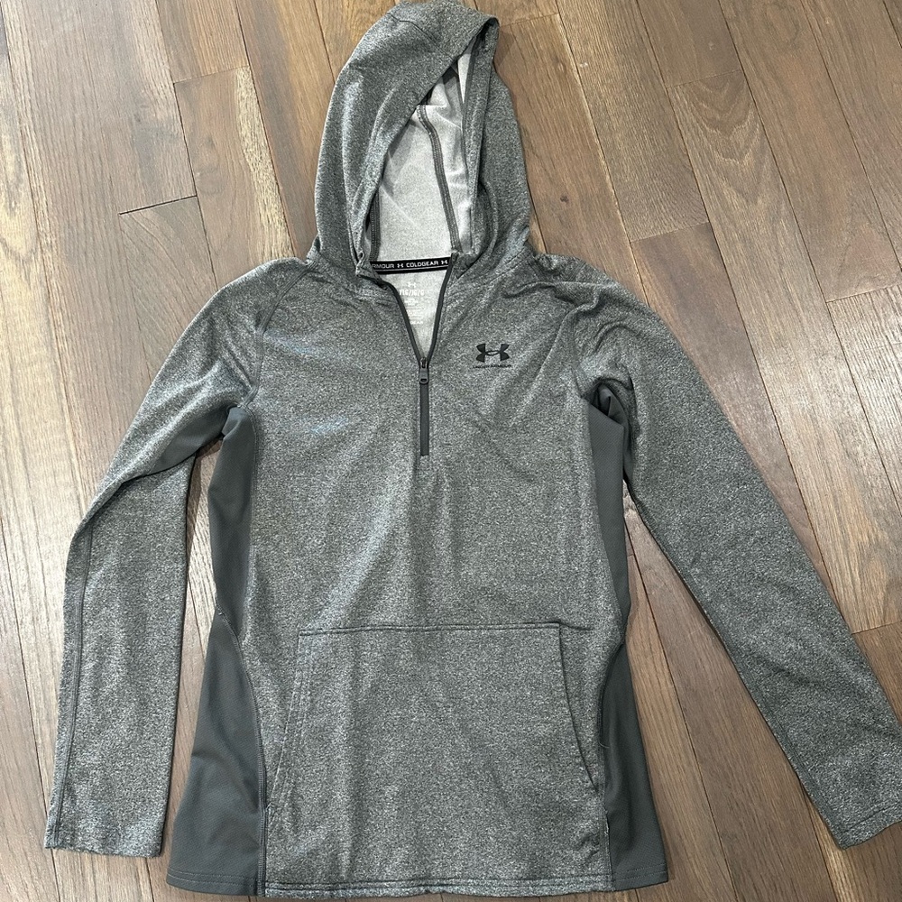 Under Armour Gray Tech Hoodie Pullover